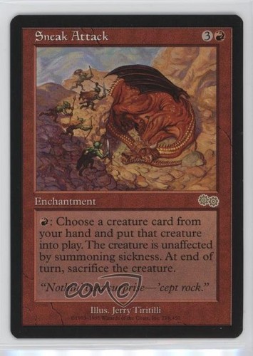 Sneak Attack Magic: Urza's Saga #218 1998