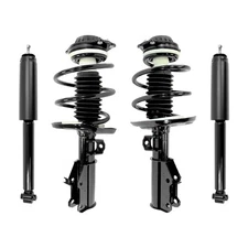 Front Complete Struts & Rear Shocks for 2016-2024 Chevrolet Malibu FWD