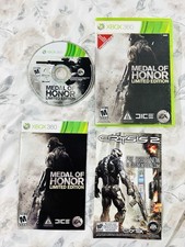 Medal of Honor Limited Edition Microsoft Xbox 360 Clean Tested Working Free Ship