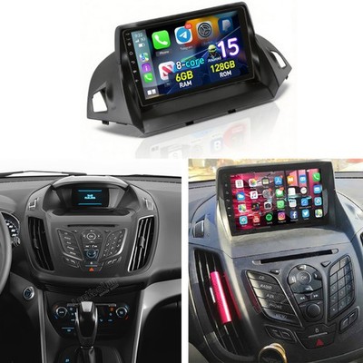 6+128GB Carplay Für C-Max Ford Kuga 2012-2018 Escape 2013-2019 Android Autoradio