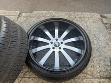 Forgiato Rims And Tires For Sale .. Brand New Less Than 100 Miles On Tires