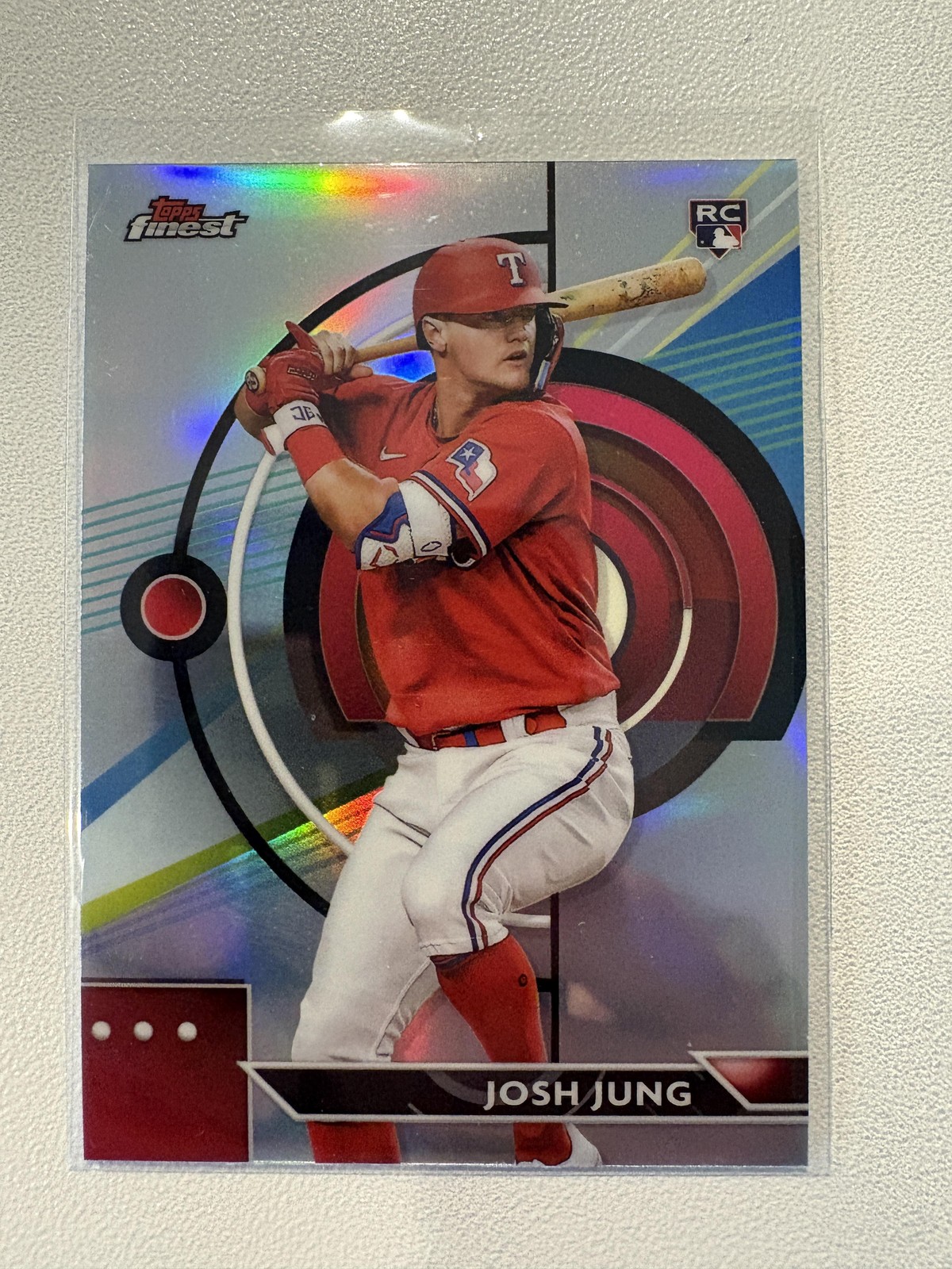Josh Jung 2023 Finest #75 Refractor RC JS1