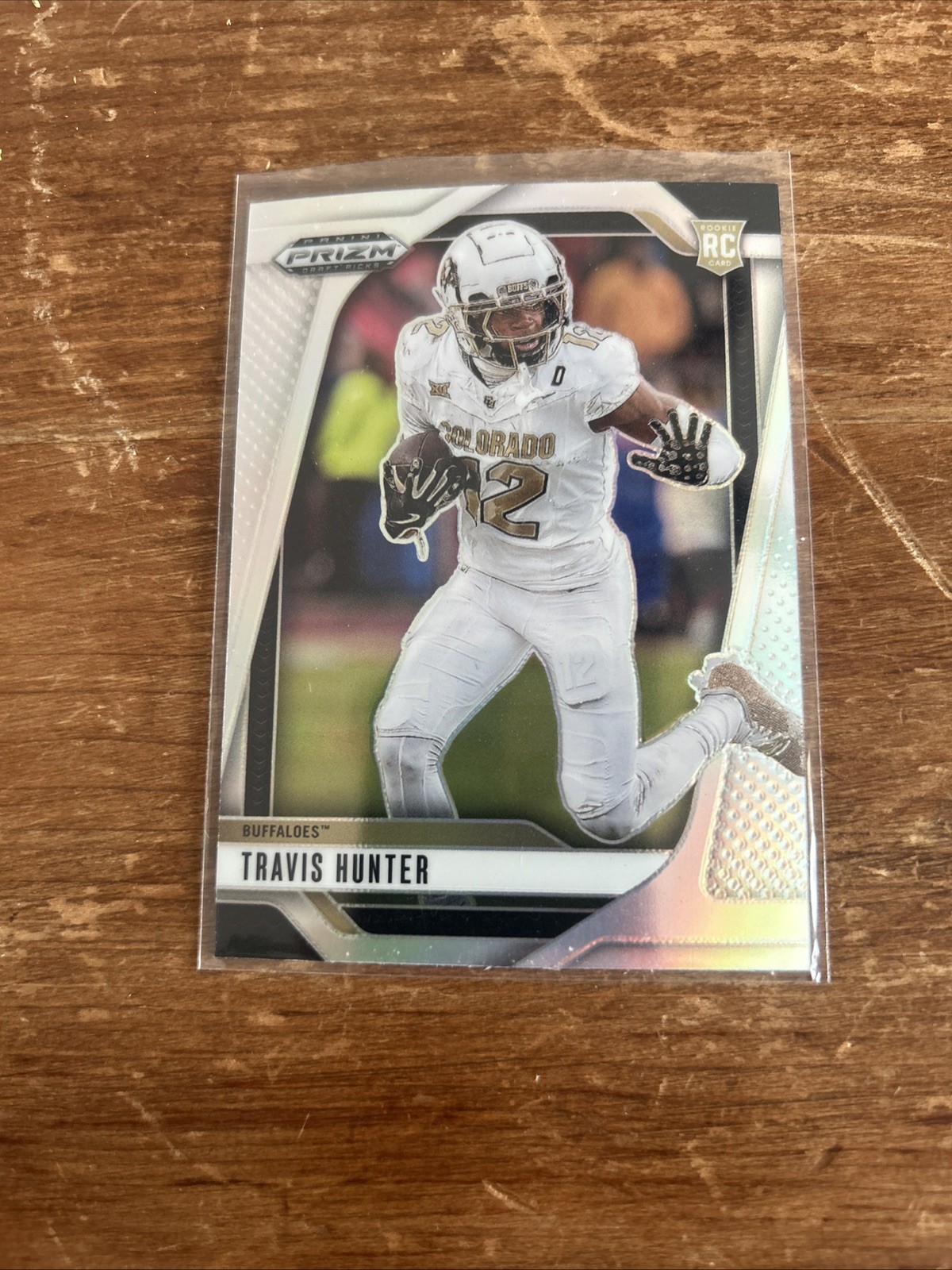 TRAVIS HUNTER - 2025 Panini Prizm Draft Picks SILVER Prizm RC 🔥 Colorado #21