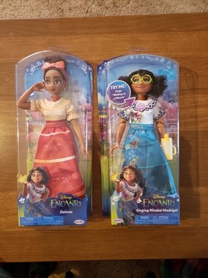 NEW Disney Encanto Singing Mirabel & Delores Dolls