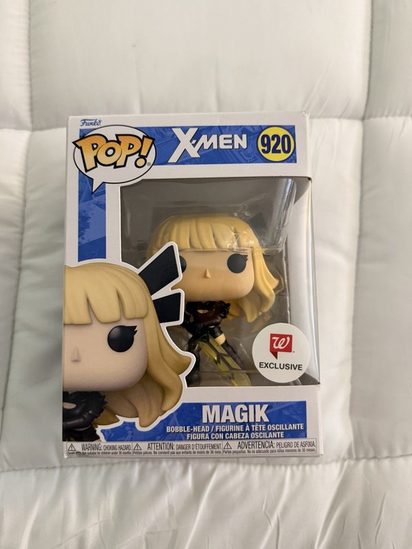 Funko Pop! X-Men Magik #920 Walgreens Exclusive Vinyl Figure, Multicolor