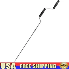 Stainless Steel Compost Aerator Tool Manual Turner Mixer Fast Composting New