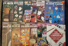 Lot Of 12 Cross Stitch Leaflets