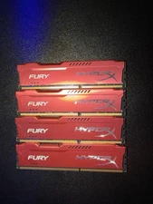 Kingston HyperX Fury Red 32gb Ddr3-1533 Kit