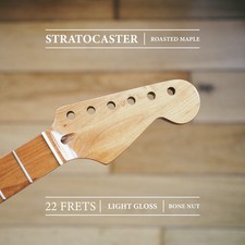 Stratocaster Hals - Roasted Maple | 22 Bünde...