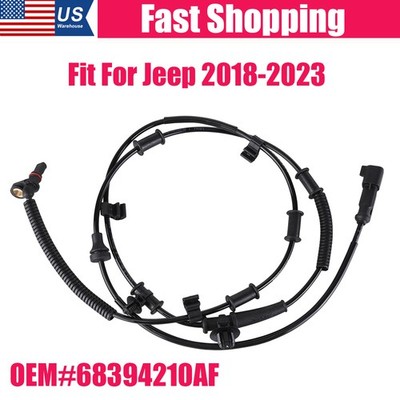 Wheel Speed Sensor Kit 68394210AF Fit For Jeep 2018-2023