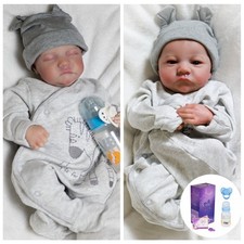 Realistic Reborn Baby Dolls Twins Newborn Boy Doll Vinyl Handmade Lifelike Gifts