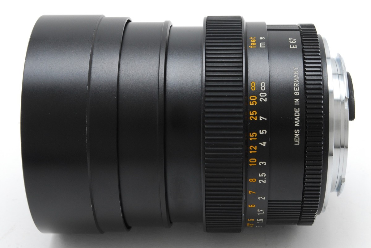 sale★極上美品★Leica SUMMILUX-R 80mm/1.4 3cam MINT] Leica Summilux R 80mm f/1.4 3 CAM Portrait MF Lens