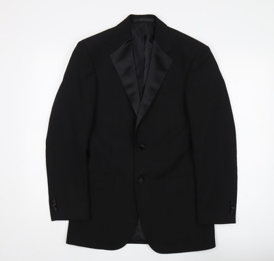 Marks and Spencer Herren Blazer Schwarz 34R
