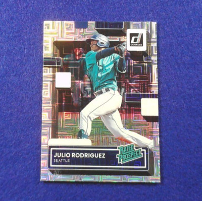 Julio Rodriguez 2022 Panini Donruss - Rated Prospect  #RP-1 Vector (RC)