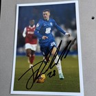 Foto autógrafa Jay Stansfield Birmingham City firmada a mano 7x5 con bordes