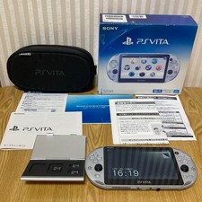 Excellent SONY PlayStation PS Vita Wi-Fi PCH-2000 Silver Console Tested