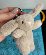 Jellycat Bashful Beige Bunny Plush Keychain Bag Charm Easter Day Special Gifts