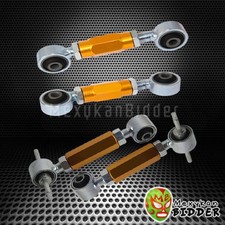 Gold Billet Rear Adjustable Camber Kit Toe Arm Kit Integra 1990-2001 Da Dc2 Gold Billet Rear Adjustable Camber Kit Toe Arm Kit Integra 1990-2001 Da Dc2