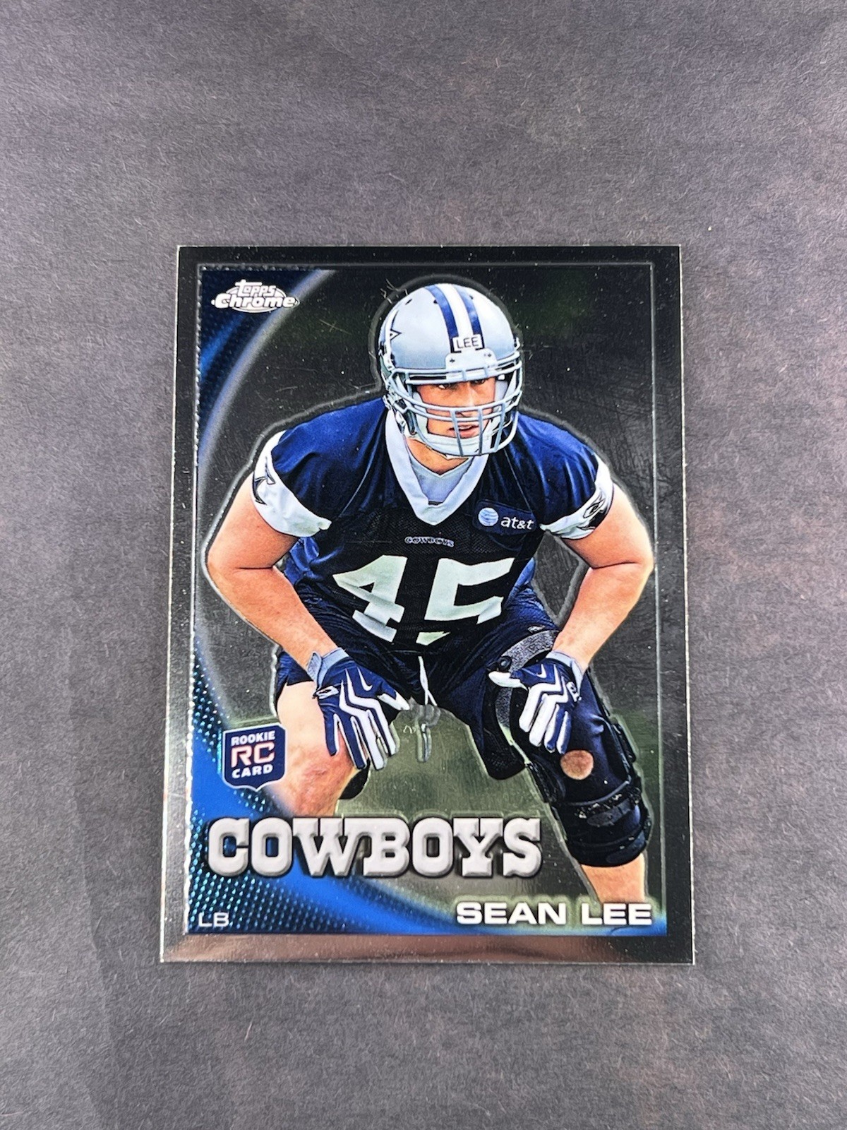2010 Topps Chrome Sean Lee RC Football Cards #C38