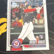 Topps 75 Brady House Rookie Washington Nationals #170 Baseball Trading Card