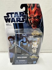 Star Wars Clone Wars Aayla Secura CW14 Action Figure NEW Autographed