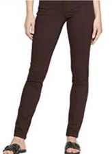 UNIVERSAL THREAD Burgundy Corduroy High Rise Skinny Smooth Sculpt Pants 0 NWT