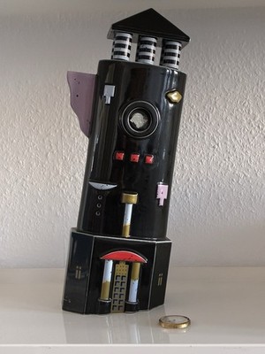 Memphis Design, Postmodern, Heide Walarmis, Standuhr, 18/500