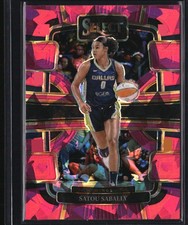 2024 Panini Select WNBA #39 Satou Sabally Prizms Pink Ice