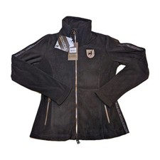 Toni Sailer Women?s TECNOPILE Ski Jacket w/ Real Swarovski Crystals NWT SZ-42 Bk