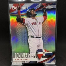2021 Topps Chrome - Beisbol David Ortiz #B-2 Boston Red Sox Refractor