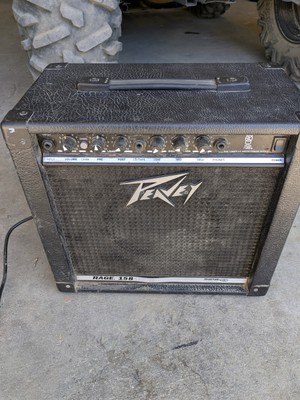 Peavey Rage 158 Transtube 15-Watt Solid State Guitar Amplifier Amp 