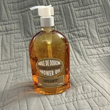 LOCCITANE Amande Shower Oil With Almond Oil Cleansing - 16.9 fl. oz Jumbo Size