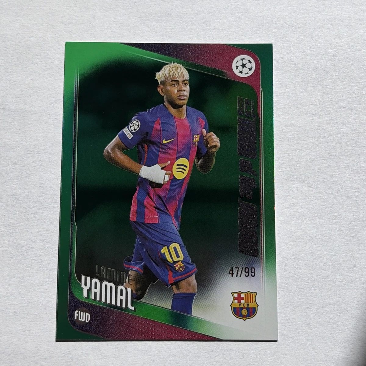 Preços baixos em 2025-26 Topps Uefa Club Competitions - Lamine