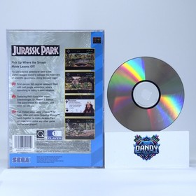 Jurassic Park CIB W/ Manual - Sega CD