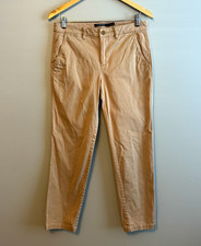 Lauren Ralph Lauren Women's Beige Chino Pants Size 4 Straight Leg Pockets