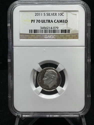 2011-S Proof Silver Roosevelt Dime - NGC PF-70 Ultra Cameo