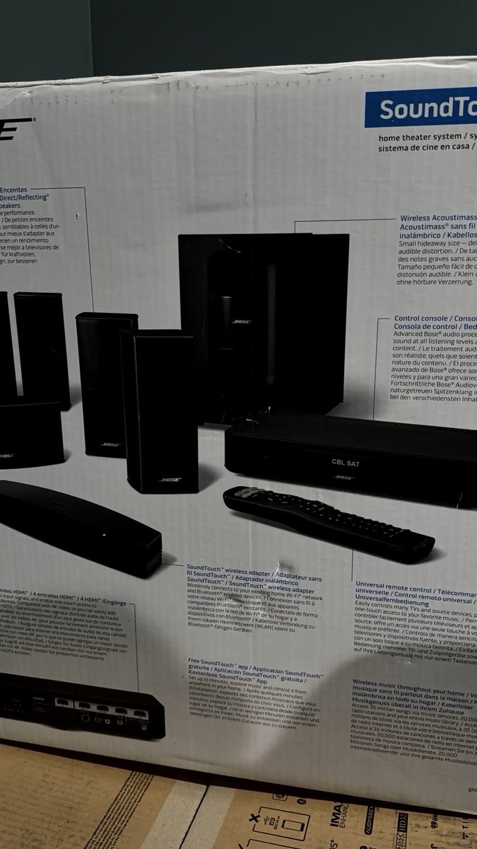 Bose SoundTouch 520 5.1 Home Theater System Bluetooth Wi-Fi HDMI