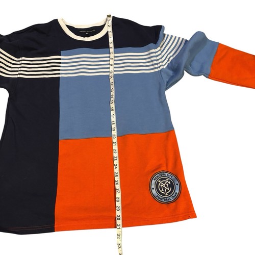 Grungy Gentlemen New York City FC Crewneck Sweater Multicolor Mens XL MLS - Picture 11 of 12