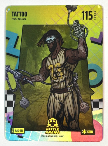 2024 Bo Jackson Battle Arena Tattoo Fernando Tatis Jr 80's Rad 1st Edition