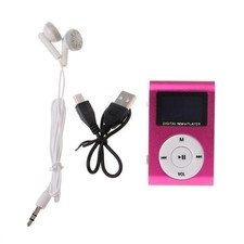 RTYUBV MX-801 Mini USB Metal Clip Micro SD TF Card Slot 49 30 16mm, Hot Pink