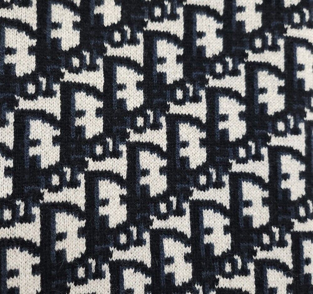 Dior Oblique Cashmere Reversible Snood 15DOB412I099 151115032 thumbnail 7