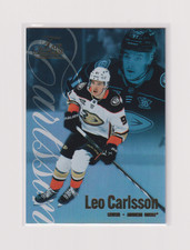 2023-24 Fleer Ultra Leo Carlsson Rookie Flair Showcase Showtime Row 1 RC