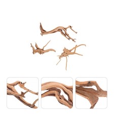 3 Pcs for Fishtank Aquarium Decor Safe Driftwood Decorations