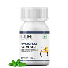 INLIFE Gymnema Sylvestre Capsules 500mg 60 Vegetarian Capsules