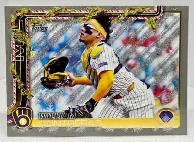 2025 Topps Baseball Holiday Christmas Silver Glitter SP Pick Card Complete A Set