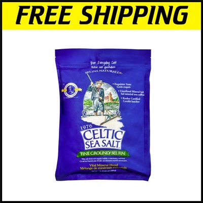5-Pound Bag Fine Ground Sea Salt - Authentic, Natural Seasoning For Every Dish