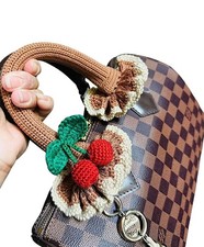 Free Shipping Handle cover crochet for LV SPEEDY 25,30,35, Alma, Keep All