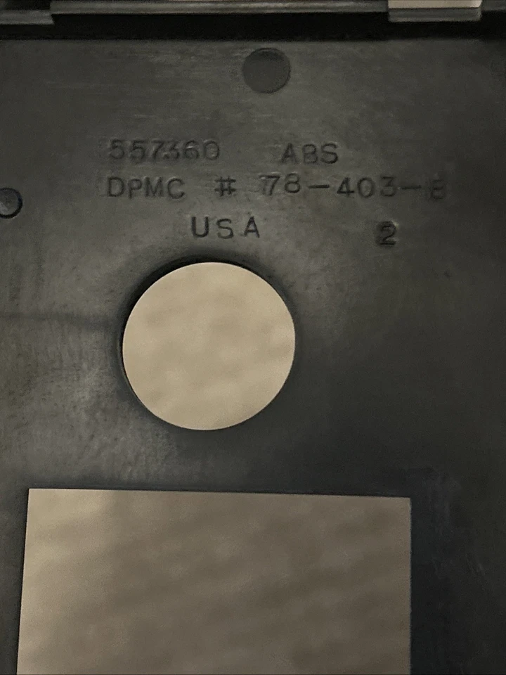 Oldsmobile Cutlass 1971 1976/442 radio de grano de madera bisel panel de ajuste OEM GM Foto 3 de 4