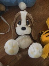 Applause Sad Sam Honey Talking Hound Dog Plush 13" with Sound Tags Vintage