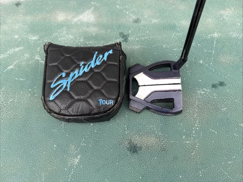 Taylormade Spider X Putter SX-32 34" Navy Blue RH Super Stroke w/ Headcover
